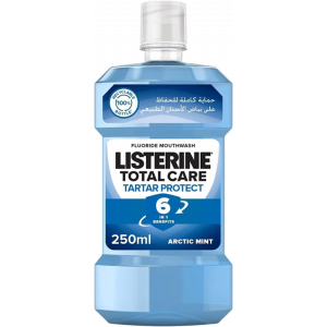LISTERINE ® TOTAL CARE TARTAR PROTECT ARCTIC MINT MOUTHWASH 250 ML